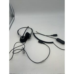 Jabra BiZ 2400 Stereo Corded Noise Canceling QD Headset 2409-820-205 with GN1200